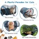 thumbnail image 5 of Casa para Gatos Tivray 4‑en‑1 Portátil – Tienda, Corral Hexagonal y Túneles, 5 of 7