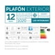 thumbnail image 3 of Plafón Exterior Ovalado 12w Luz Fría, 3 of 3