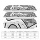 thumbnail image 3 of Dark Grey Camo Gorilla Tag Comforter Set Soft 3 Pcs Twin Bedding Sets Thicken for All Season, 3 of 5