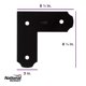 thumbnail image 3 of Soporte de montaje National Hardware N800-014 decorativo negro 7,5 x 21 cm, 3 of 7