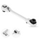 thumbnail image 3 of Llave de Carraca JUSTAUS 1/4" 72 Dientes Acero Cromado, 3 of 7