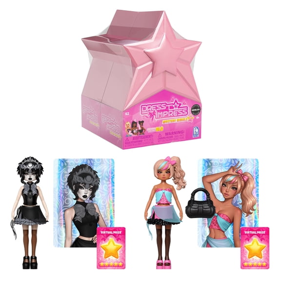 Figura de juguete PhatMojo 10 cm Roblox Dress to Impress, paquete de 2