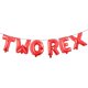 thumbnail image 1 of Globos RUIANSI 41 cm Rojo – Set de Letras TWO REX, 1 of 3