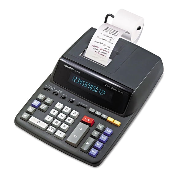 Calculadora Sharp EL2196BL Impresión bicolor 3,7 líneas/s