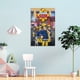 thumbnail image 4 of Sam el Bombero Cuadro decorativo colgante - Arte de pared - Póster enmarcado - Decoración de pared - Regalos para familia, amigos y aficionados 40*60 cm, 4 of 6
