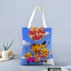 thumbnail image 2 of Rolie Polie Olie Bolso de tela con estampado de lienzo para mujer, bolsa de compras reutilizable y estética, con cremallera interior, regalo para mujer,40*40cm., 2 of 6