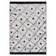 thumbnail image 1 of Alfombra Dhurrie Azteca 160x230 Cm Azt-002B Azul-Blanca, 1 of 5