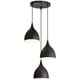 thumbnail image 1 of Lampara Colgante Triple Diseño Gota Hogar Comedor Lau, 1 of 3