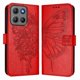 thumbnail image 1 of Funda Cartera Mariposa Para Motorola Moto G17 Power Con Soporte Y Ranuras Para Tarjetas Rojo, 1 of 6
