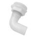 thumbnail image 5 of Manguera De 1 "de Plástico Blanco A Través Del Casco Conector De Montaje De 90 Grados Para Barco, 5 of 5