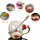 thumbnail image 4 of 1 juego de taza de té y café de cristal con cuchara, ideal para regalar., 4 of 5