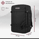 thumbnail image 2 of Mochila Para Viaje 53x37x16 Cabina Avión Mochila De Viaje, 2 of 10