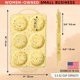 thumbnail image 4 of Molde para muffins BAKE BOSS de 6 cavidades 10 cm antiadherente, 4 of 9
