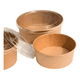 thumbnail image 1 of Envase bowl polipapel kraft 500cc con tapa por 100 unidades, 1 of 3