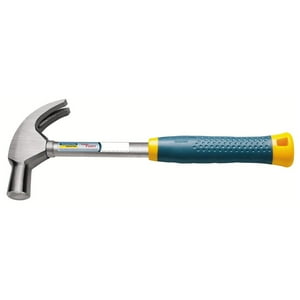 Martillo Carpintero Mango Tubular 27Mm Tramontina Master Amarillo