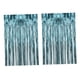 thumbnail image 1 of 2 Uds Cortinas Con Flecos De Papel De Aluminio Brillante Decoración Para Halloween Carnaval Graduación Azul Claro, 1 of 5