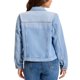 thumbnail image 3 of INSPIRE CHIC Chaqueta de Jean para Mujer Cuello Abatible Manga Larga Lavada Abotonada Casual Chaquetas de Mezclilla L Azul Claro, 3 of 6