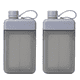 thumbnail image 1 of Frasco de plástico para licor, botella de agua plana, botellas cuadradas, frasco de viaje, taza de viaje portátil, 1 of 5