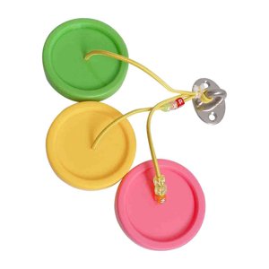 Magideal - Busy Board Montessori Juguetes Para Niños Pequeños Accesorios De Bricolaje Habilidad Práctica Juguete Sensorial Para Niños Niñas Regalo De Cumpleaños Tapa De Botella