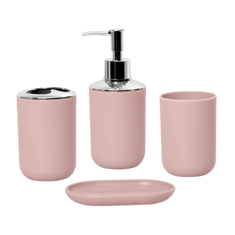 Bothyi - Accesorios De Baño Decoración De Baño Jabonera Para Encimera Tocador De Baño Rosa