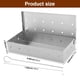thumbnail image 2 of Caja ahumadora NOWHYX de acero inoxidable para parrilla de gas o carbón, 2 of 8