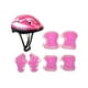 thumbnail image 3 of Juego De 7 Cascos De Bicicleta Para Niños, Portátiles, Para Deportes Al Aire Libre, Monopatín, Bicicleta, Color Rosa, 3 of 3