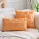 thumbnail image 1 of suxuMhao Funda de Cojín Decorativa Naranja Claro - Juego de 2 Piezas de 18 x 18in, Funda de Cojín de Pequeña Calabaza, Fundas de Cojín de Poliéster Suave, Cojines Decorativos para Sofá para, 1 of 4