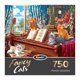 thumbnail image 3 of Rompecabezas RoseArt Fancy Cats Lessons de 750 piezas, 3 of 6
