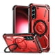 thumbnail image 1 of For Samsung Galaxy S23 S22 S21 Ultra S23 Plus Case Metal Kickstand Magnetic Case , Heavy Duty Bumper Shockproof Phone Case, 1 of 3