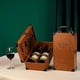 thumbnail image 5 of Caja De Regalo Para Vinos Maleta De Cuero Con Accesorios, 5 of 6