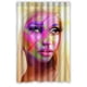 thumbnail image 1 of Cortina de ducha de Nicki Minaj, con ganchos, para baño, tamaño 60 x 72 pulgadas, 1 of 3