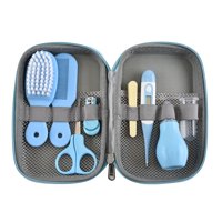 Importclick - Set De Cuidados Manicure Bebés 8 Piezas Celeste