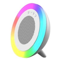 Genérico - Parlante Altavoz Portatil Luz Rgb Moderno Hogar Oficina Lau
