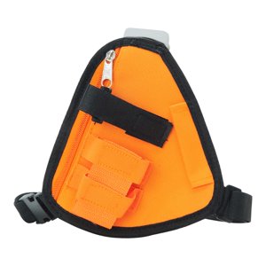 Bothyi - Paquete De Pecho Para Radio Bidireccional, Bolsa Para Radio Bidireccional Para Obras De Construcción, Escalada, Color Naranja