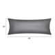 thumbnail image 5 of REGALWOVEN 1 Pcs Fundas de Almohada de Satén para Cabello y Piel Transpirables, Fundas de Almohada Refrescantes Gris Oscuro King, 5 of 7