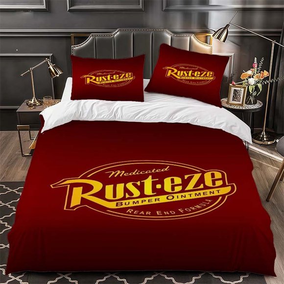 Rust Remover Logo bedding | Comfortable and Soft Polyester Duvet Cover and Pillowcases Ideal for All Seasons