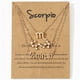thumbnail image 1 of Gorgeous 3-Pack Zodiac Alphabet Symbols Rhinestone Clavicle Chain Necklaces, 1 of 5