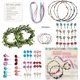 thumbnail image 3 of Kit Hapinest de coronas de flores y pulseras, 92 piezas, 3 of 3
