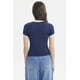 thumbnail image 3 of Polera Mujer Ajustado Azul - ll, 3 of 4
