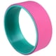 thumbnail image 1 of Rueda de Yoga para Estiramiento, Postura y Equilibrio Rosado/Turquesa, 1 of 3