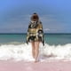 thumbnail image 2 of Black Clover Toalla de playa de secado rápido con diseño temático, regalo para mujeres y niñas, ideal para cumpleaños, fans, amantes de la música, uso en la playa o al aire libre, 78 × 180 cm, 2 of 6