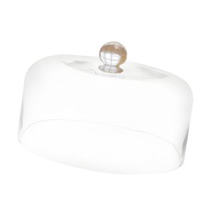 Bothyi - Cubierta De Soporte De Pastel Acrílico Para Servir Fiesta De Cumpleaños De Plato