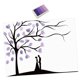 thumbnail image 4 of Lienzo Con Dise?o De árbol De Huellas Dactilares, Manualidades Versátiles, Cumplea?os, Bodas, Materiales De Arte, Bricolaje, Morado, 4 of 5