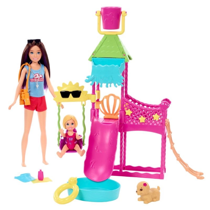 Barbie - Muñeca Skipper Parque Acuático.