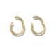 thumbnail image 1 of Argollas Clicker 6mm 20g Acero Quirurgico Chapadas En Oro, 1 of 3