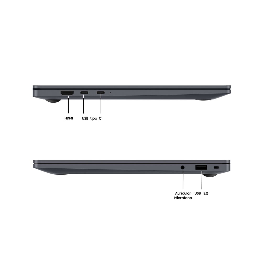 Notebook Galaxy Book6 14 pulgadas, Intel Core 5 315, 8 GB RAM, 256 GB SSD, pantalla IPS WUXGA antirreflejo, foto 3