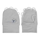 thumbnail image 4 of Guantes De Golf Guantes De Medio Dedo Antideslizantes Con Protección UV Gris Derecha, 4 of 5