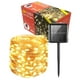 thumbnail image 2 of Set 2 Luz Hada Carga Solar 200 Led Luz Cálida 20 Metros Navideño, 2 of 3