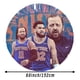 thumbnail image 5 of Mantel Redondo Desmarcar New York Knicks 152cm, 5 of 5