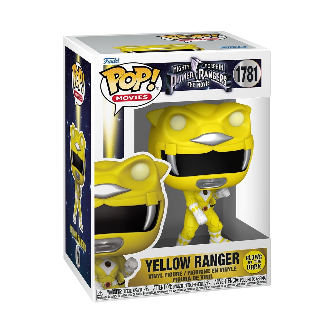 Figura De Vinilo Funko Pop Ranger Amarillo Power Rangers